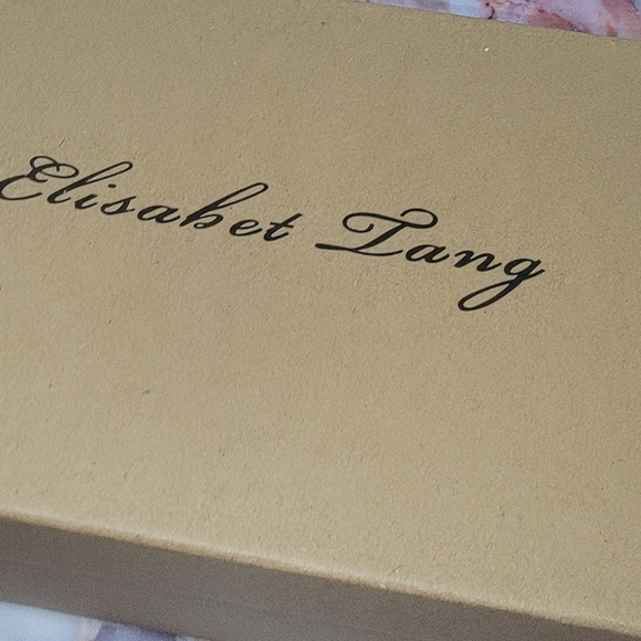 Elisabet Tang Women's  Pointed Toe High Heels Party Stilettos Nude New in Box - Picture 16 of 16